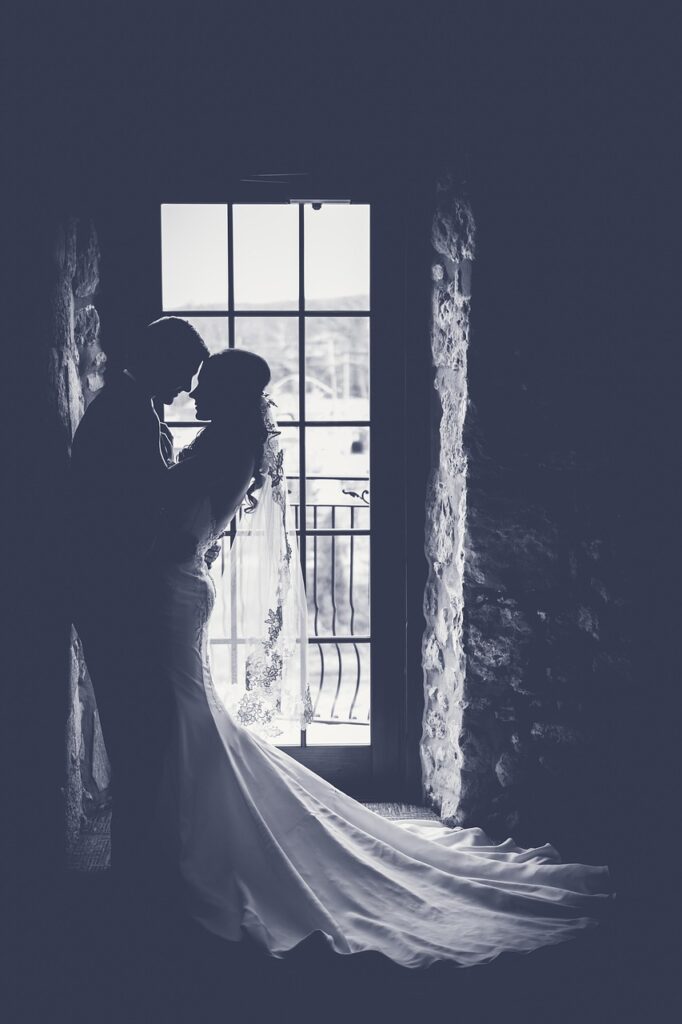 wedding, couple, bride, marriage, groom, man, people, silhouettes, woman, couple silhouette, together, lovers, husband and wife, bride and groom, wedding dress, bridal gown, portrait, wedding portrait, wedding, wedding, wedding, wedding, wedding, couple